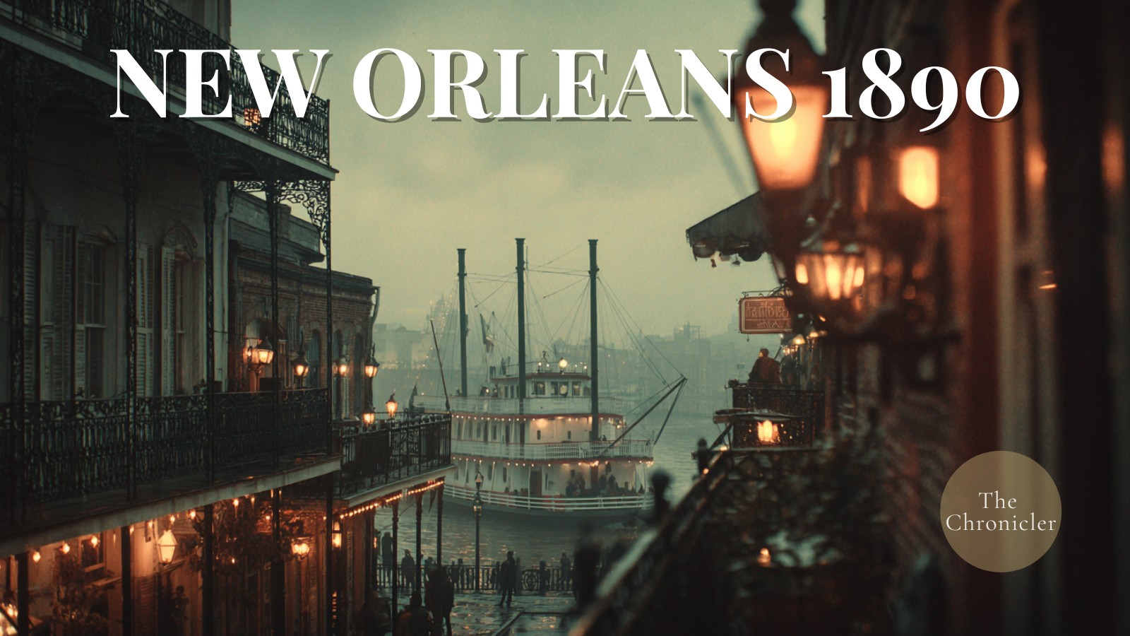 New Orleans 1890: A Gilded Age Port City Reconstructed