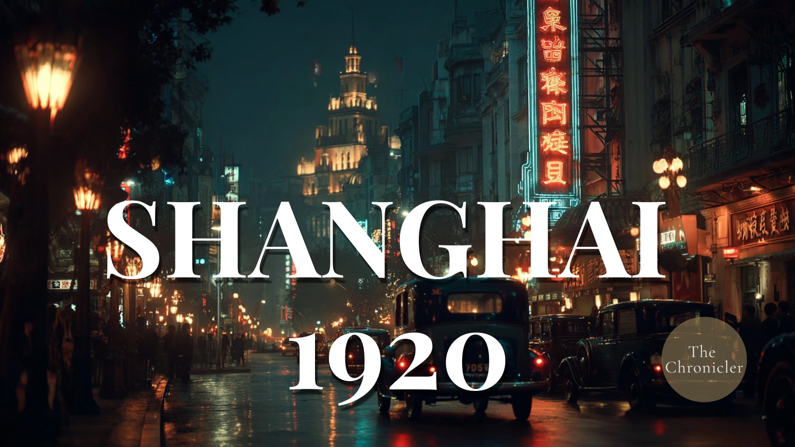 Shanghai 1920: The Paris of the East Reconstructed