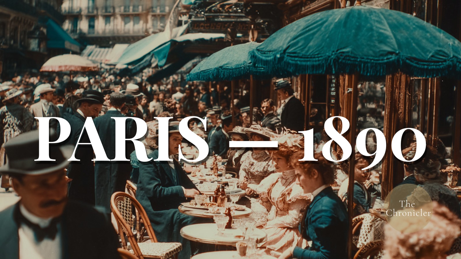 Paris 1890: The Belle Époque at Its Height